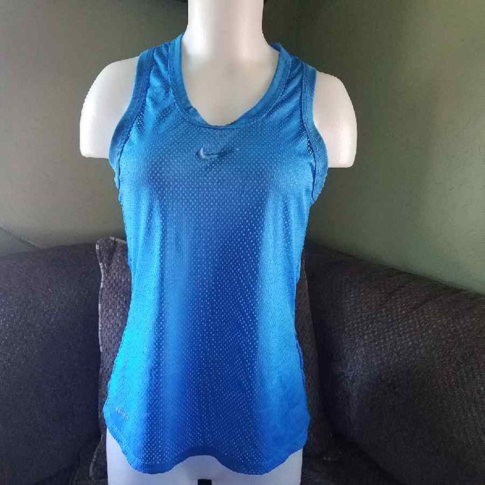 NIKE BLUE TANK TOP SIZE S